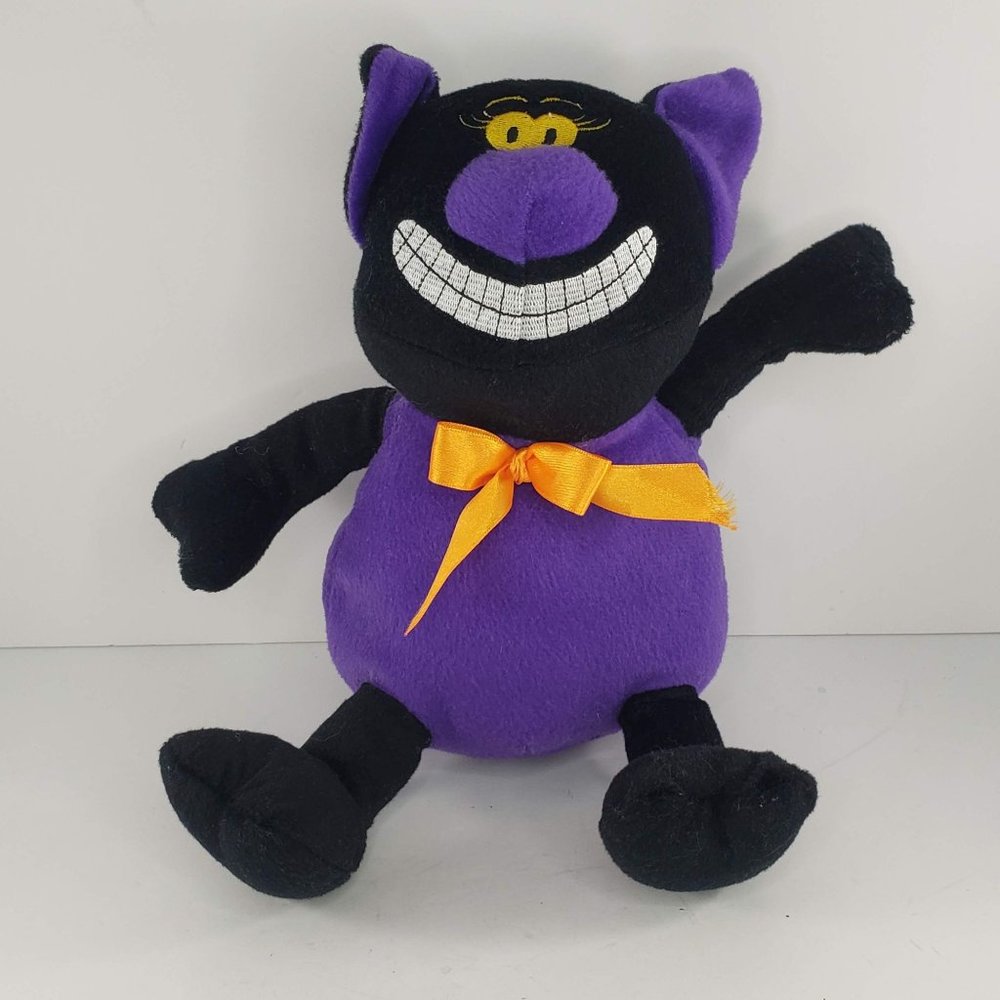 Toy Factory Halloween Black Cat Plush Stuffed Animal
